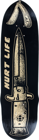 HURT LIFE HURT KNIFE DECK-8.5 BLK/NAT