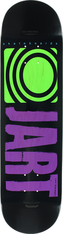 JART CLASSIC DECK-8.25 BLK/PUR/LIME