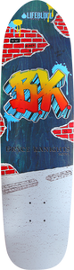 LIFEBLOOD KANIGHTS GRAFFITI DECK-8.625 BLUE