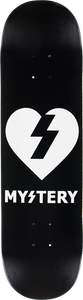 MYSTERY HEART DECK-8.25 BLK/WHT