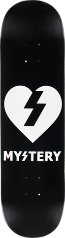 MYSTERY HEART DECK-8.25 BLK/WHT