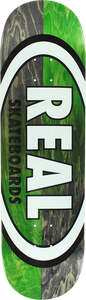 REAL DOUBLE DIP OVAL DECK-8.75 LIME/GRN