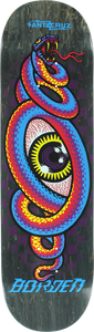 SANTA CRUZ BORDEN HYPNOTIZE DECK-8.6