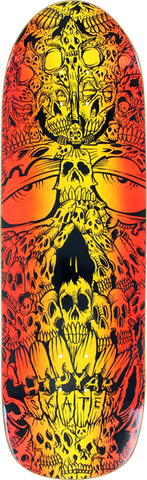 SHIPYARD BOBBY BROWN SKULL DECK-9.5 ORG FADE