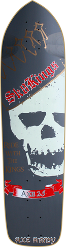 SK8KINGS SKULLY AXE 2.5 WOODY DECK-8.625x32.5