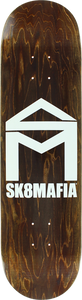 SK8MAFIA HOUSE LOGO STAINED DECK-8.25 ASST.STAIN