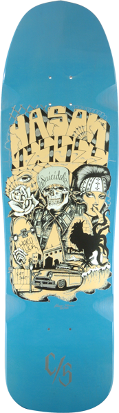 SUICIDAL SKATES JESSEE POOL DECK-9.25x32.7 BLUE – edgeboardshop-clone