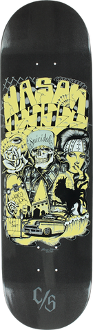 SUICIDAL JESSEE STREET GUEST DECK-8.5 STEEL GREY