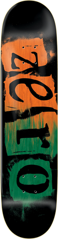 ZERO PUNK DECK-8.25 BLK/ORG/GRN