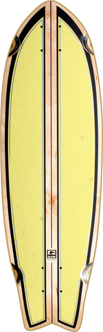 GLOBE DART DECK 30" LIME PUNCH w/tailpad