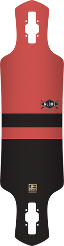 GLOBE GEMINON 35 DECK-9x35" ORG/BLK dropthru