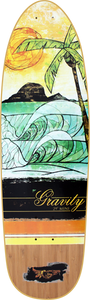 GRAVITY BAMBOO MINI 29" DOUBLE BARREL DECK 8.75