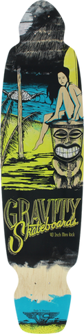 GRAVITY MINI-KICK 40" MAI TAI YEL DECK-9.75x40