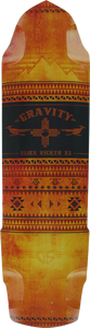 GRAVITY RICKER 35" SLICK RICKER DECK-9.5x35.12