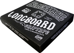 BLACKMAGIC LONGBOARD 40/BOX SQUARES 10x9 GRIP BLK