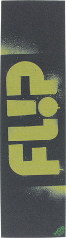 FLIP/MOB STENCIL BLK/YEL SINGLE SHEET GRIP 9x33