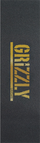 GRIZZLY 1-SHEET STAMP BLK/GOLD GRIP