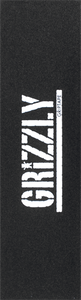 GRIZZLY GRIPTAPE 1-SHEET STAMP BLK/WHT GRIP