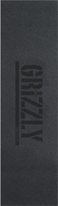 GRIZZLY 1-SHEET STAMP BLK/BLK GRIPTAPE