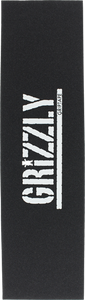 GRIZZLY 1-SHEET STAMP/BEAR CUTOUT BLK/WT GRIP