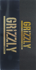 GRIZZLY 20/BOX STAMP BLK/GOLD GRIPTAPE