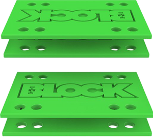 BLOCK RISER DROP-THRU ADAPTER KIT GREEN