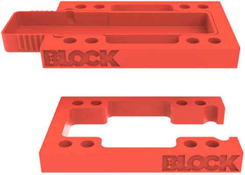 BLOCK RISER STASHBLOCK RISERS KIT RED