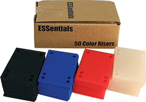 ESSENTIALS (50/PK)SHOCK PAD-ASSORTED 1/8" ppp