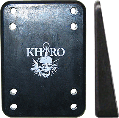 KHIRO SHOCK PAD SET 80a WEDGE/ANGLE BLACK