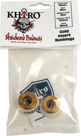 KHIRO GOLD INSERT BUSHING SET 73a X-SOFT WHITE