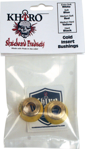 KHIRO GOLD INSERT BUSHING SET 92a M-HARD YELLOW