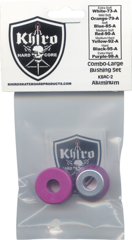 KHIRO LG-INSERT/LG-BRL BUSHING SET 99a X-HARD PURP