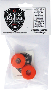 KHIRO DOUBLE BARREL BUSHING SET 79a M-SOFT ORANGE