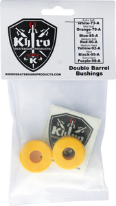 KHIRO DOUBLE BARREL BUSHING SET 92a M-HARD YELLOW