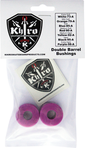 KHIRO DOUBLE BARREL BUSHING SET 99a X-HARD PURPLE