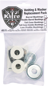 KHIRO DBL-BARREL BUSHING/WASH KIT 73a X-SOFT WHITE