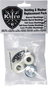 KHIRO TALL CONE BUSHING/WASH KIT 73a X-SOFT WHITE