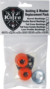 KHIRO TALL CONE BUSHING/WASH KIT 79a MILD-SOFT ORG