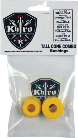 KHIRO T-CONE/L-BARREL BUSHING SET 92a M-HARD YEL