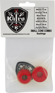 KHIRO S-CONE/L-BARREL BUSHING SET 90a MED-SOFT RED