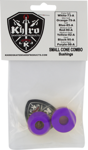 KHIRO S-CONE/L-BARREL BUSHING SET 99a X-HARD PURP