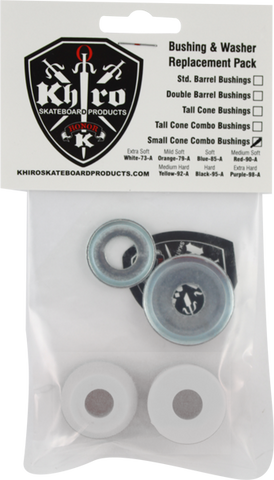 KHIRO S-CONE/L-BRL BUSHING/WASH KIT 73a X-SFT WHT