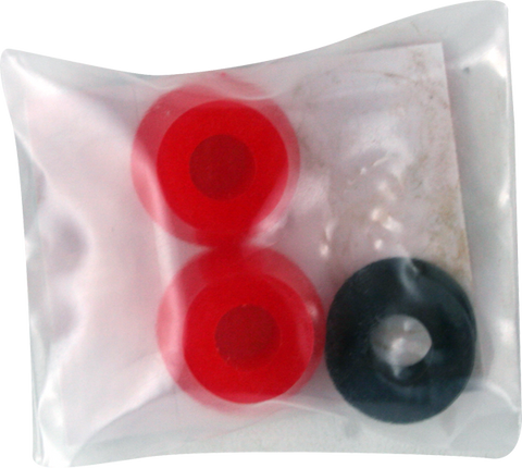 SZ SOLIDZ TALL CONE 88a SOFT RED BUSHINGS 2pcs