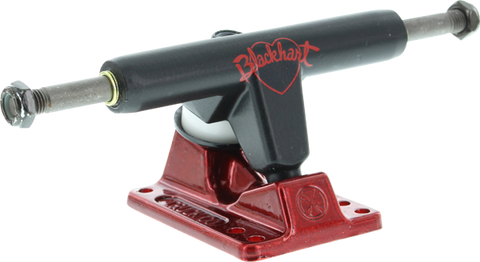 INDE STD 109mm T-HANGER BLACKHART BLK/RED TRUCK