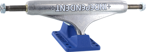 INDEPENDENT STD 139mm BAR CROSS SIL/BLUE