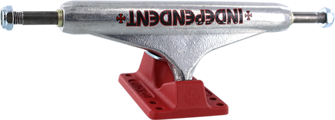 INDEPENDENT STD 139mm BAR CROSS SIL/RED