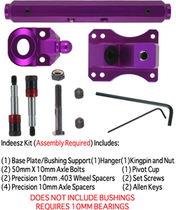 SZ TKP 10mm 127mm 45° PURPLE 1-TRUCK KIT