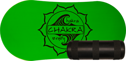 CHAKRA DECK/ROLLER BALANCE KIT- NEON GREEN