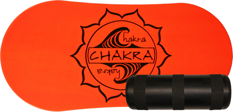 CHAKRA DECK/ROLLER BALANCE KIT- NEON ORANGE