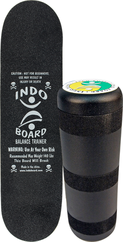 INDO MINI KICKTAIL DECK/ROLLER KIT BLACK